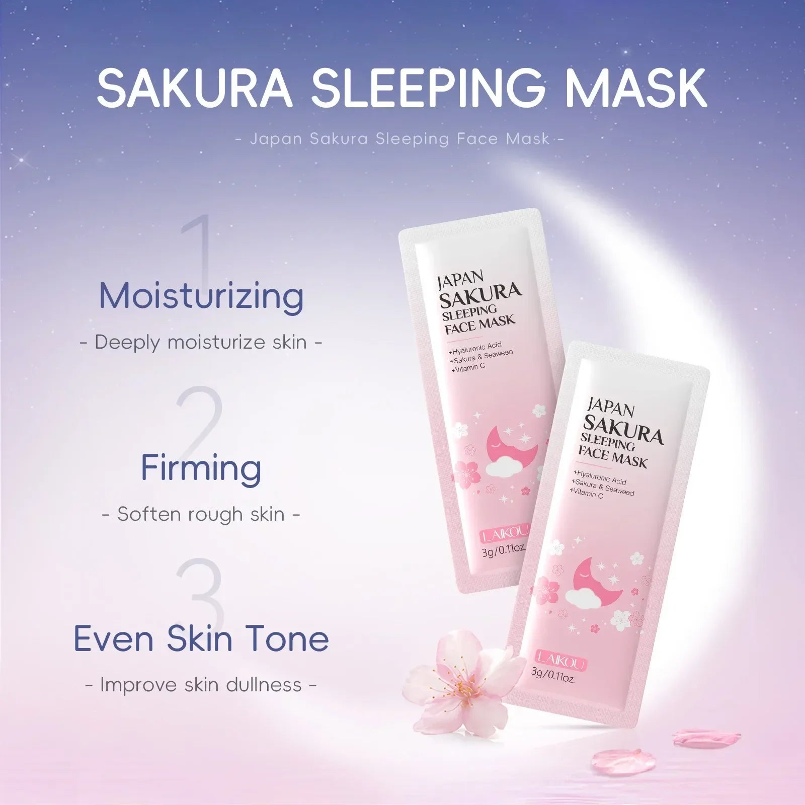 Sakura Hautpflege Set für Frauen