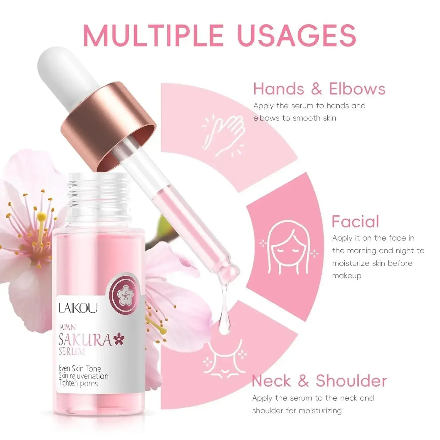 Sakura Hautpflege Set für Frauen